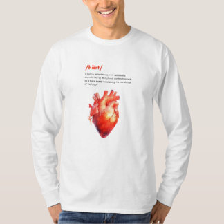 Human Heart Definition Long Sleeve T-Shirt