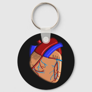 Human Heart iPhone and Electronics Cases Key Ring