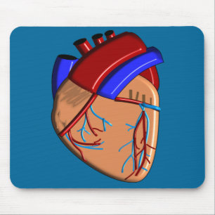 Human Heart iPhone and Electronics Cases Mouse Mat