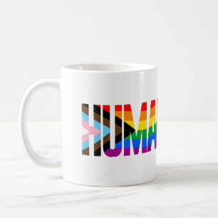 Human Inclusivity Pride Flag Coffee Mug