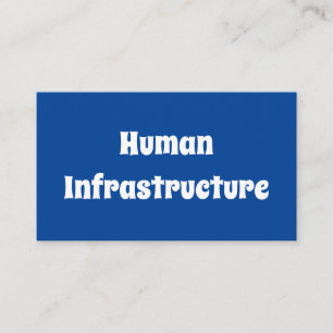 Human Infrastructure Business Card