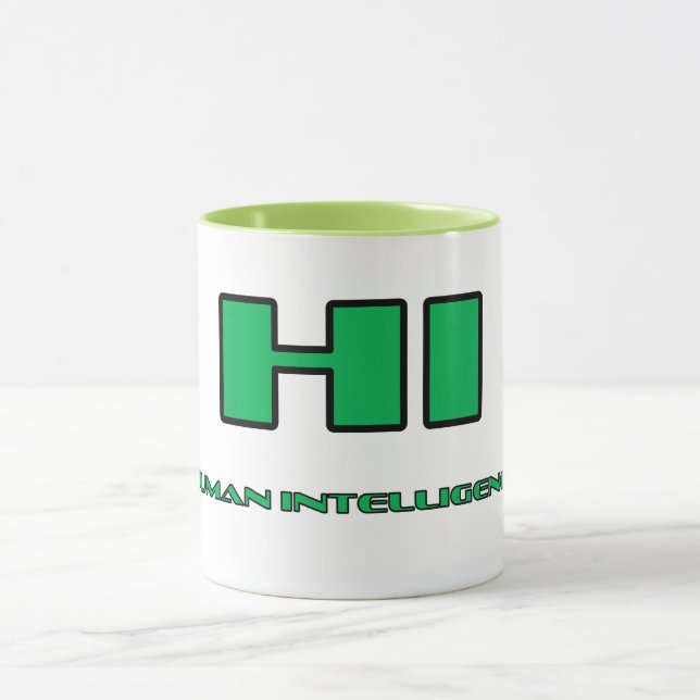 Human Intelligence Mug (Center)
