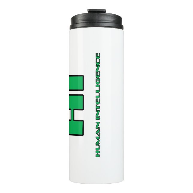 Human Intelligence Tumbler (Front)