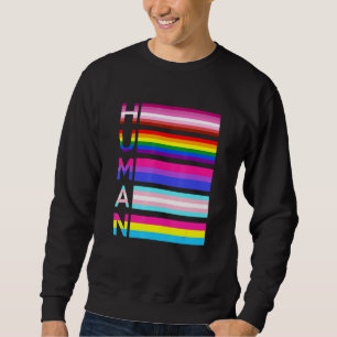 Human Lgbt Community Gay Transgender Pride Sweatshirt