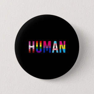 Human Lgbt Flag Gay Pride Month Transgender 6 Cm Round Badge