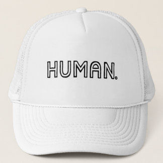 HUMAN. logo T-shirt Trucker Hat
