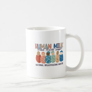 Human Milk Moms Milk S National Breastfeeding Mont Coffee Mug