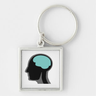 Human Mind Key Ring