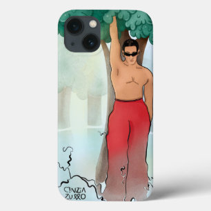 Human & Nature Illustrated iPhone Case