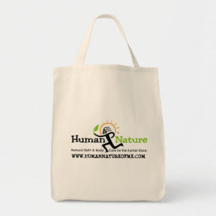 Human Nature Reusable Tote with Logo Bag