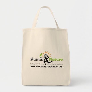 Human Nature Reusable Tote with Logo Bag