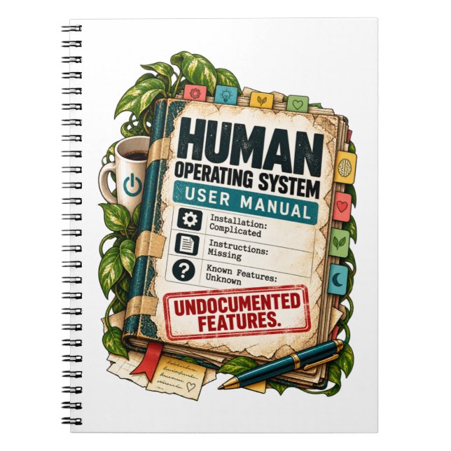 Human Operating System Notebook (Front)