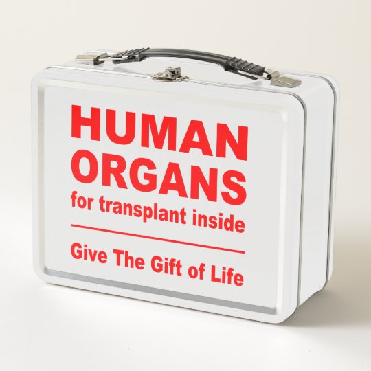 human organ lunch bag