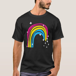Human Pansexual Flag Rainbow Pan Pride LGBT Pride T-Shirt