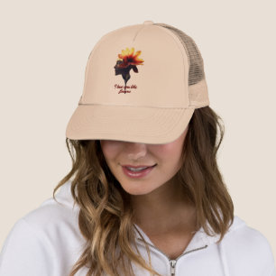 Human Petal Flower Design Uniquely Crafted for - Trucker Hat