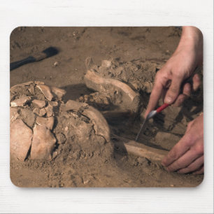 Human remains mouse mat