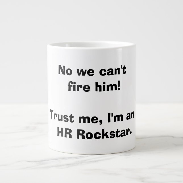 Human Resource HR Rockstar Mug (Front)
