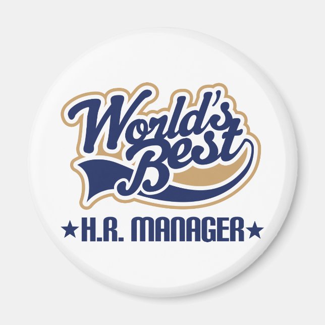 Human Resource Manager Gift Magnet (Front)