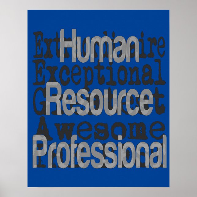 Human Resource Professional Extraordinaire Poster (Front)