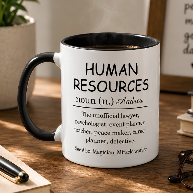 Human Resources Definition Funny HR Mug (Creator Uploaded)