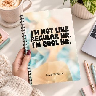 Human Resources Funny Notebook HR Manager Gift