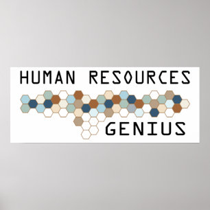 Human Resources Genius Poster