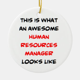 human resources manager, awesome ceramic tree decoration