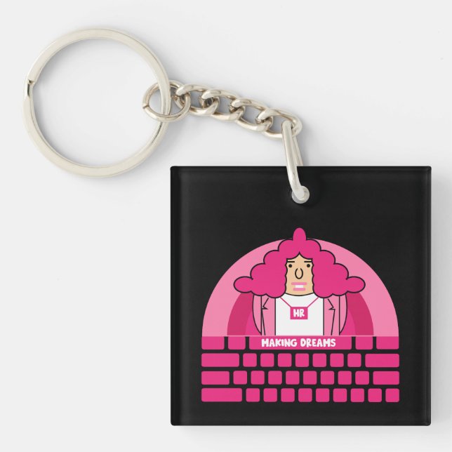Human Resources Office Key Ring (Front)