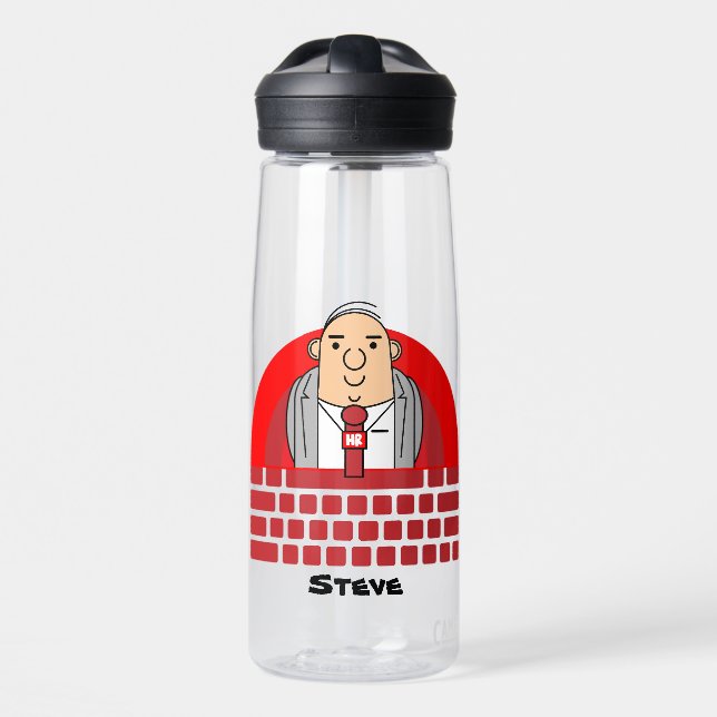 Human Resources Office Water Bottle (Front)