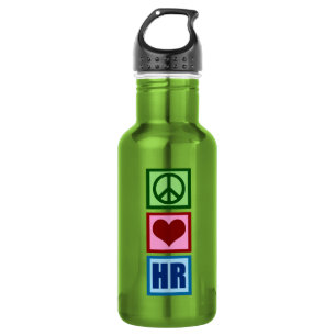 Human Resources Peace Love HR 532 Ml Water Bottle