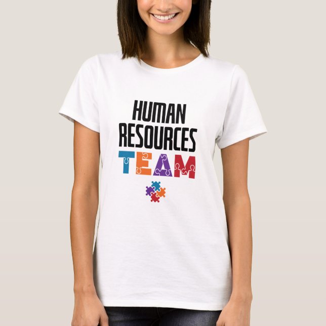 Human Resources Team HR T-Shirt (Front)