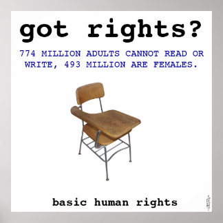 Human Rights Art Poster