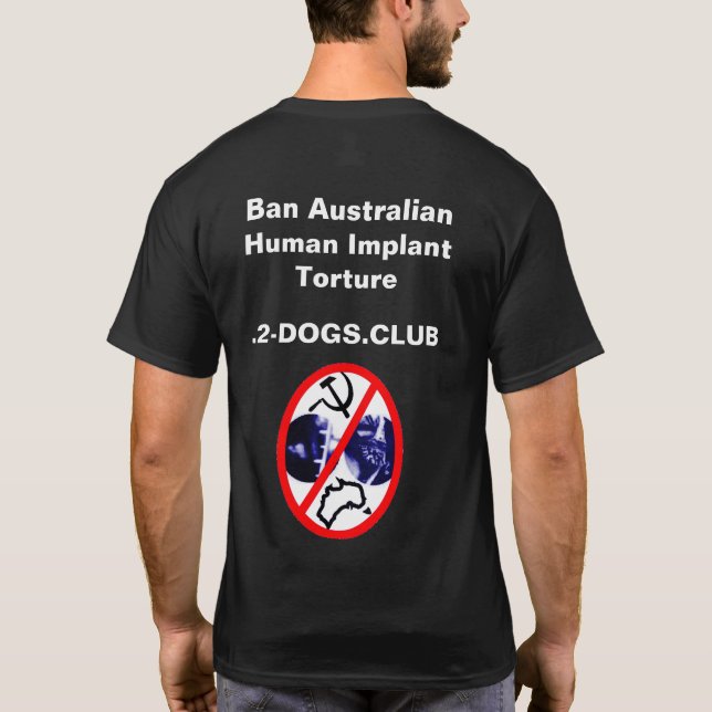 Human Rights Australia 2-dogs.club T-Shirt (Back)