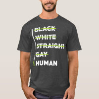 Human Rights Black White Straight Gay Human