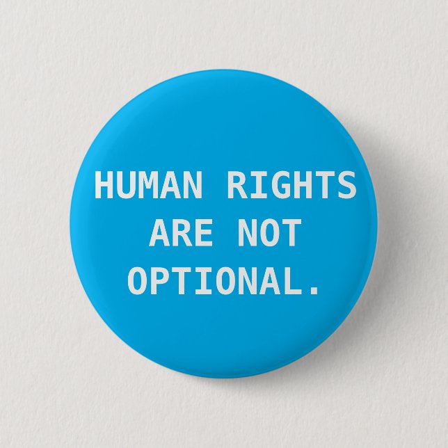 Human Rights Button (Front)