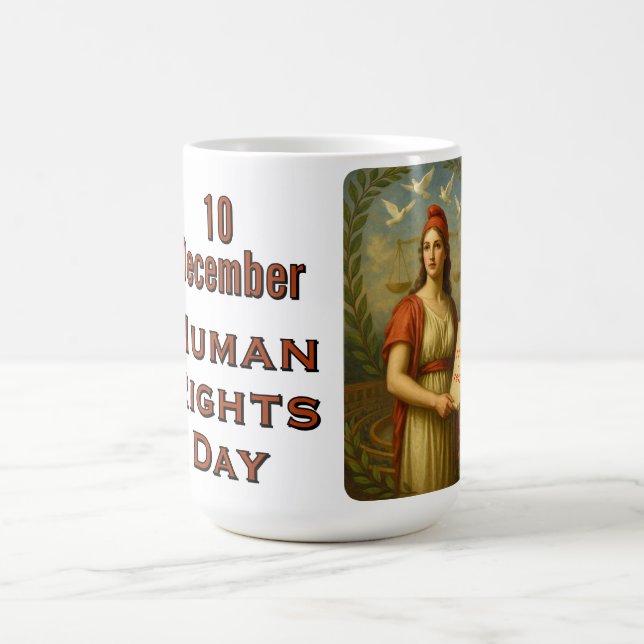 Human Rights Day 10 Event gift Coffee Mug (Center)