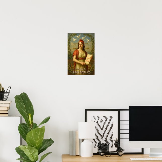 Human Rights Day 10 Event gift Poster (Home Office)