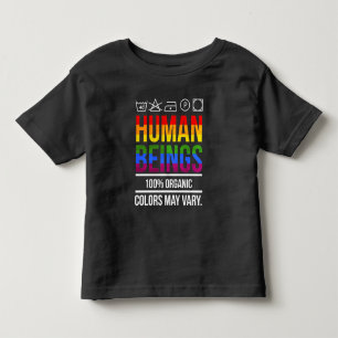 Human Rights Equality Support LGBT Awareness Toddler T-Shirt