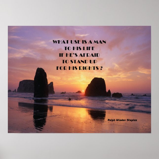 Human rights poster (Front)