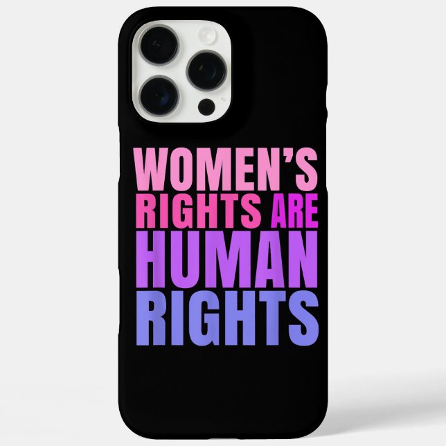 Human Rights Womens Right Case-Mate iPhone Case (Back)
