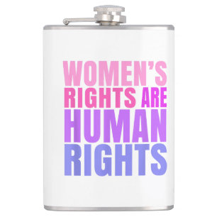 Human Rights Womens Right Hip Flask