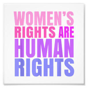 Human Rights Womens Right Photo Print