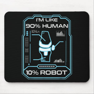 Human Robot New Knee Surgery Joke Funny Knee Repla Mouse Mat