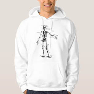 Human Skeleton Anatomy Hoodie