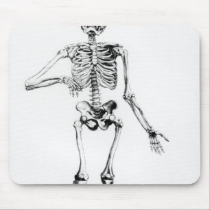 Human Skeleton Mouse Mat