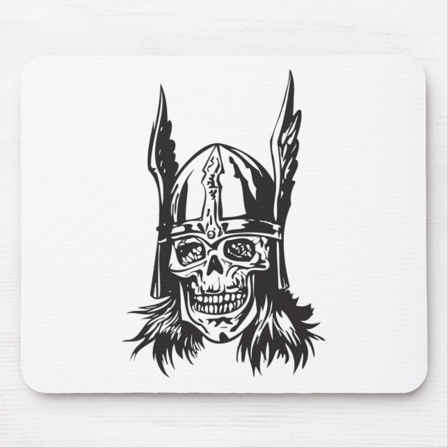 Human Skull 158 Mouse Mat (Front)
