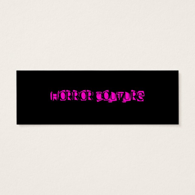 human skull bookmark (Back)