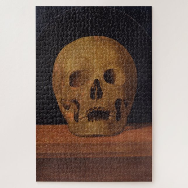 Human Skull (by Mariotto Albertinelli) Jigsaw Puzzle (Vertical)