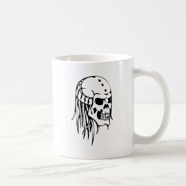 Human Skull Coffee Mug (Right)