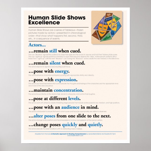Human Slide Shows Excellence Poster (Front)